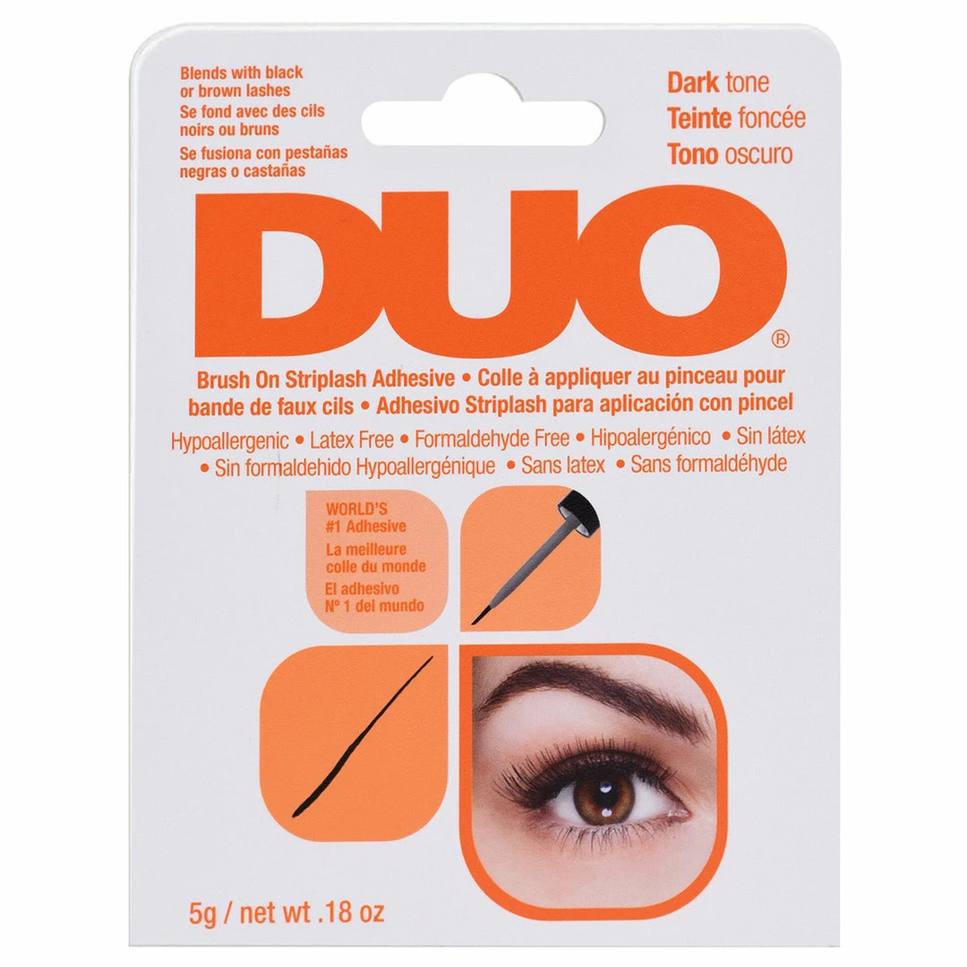 DUO Brush-on Strip Lash Adhesive Dark Tone (5g) 3 DUO Brush-on Strip Lash Adhesive Dark Tone (5g)