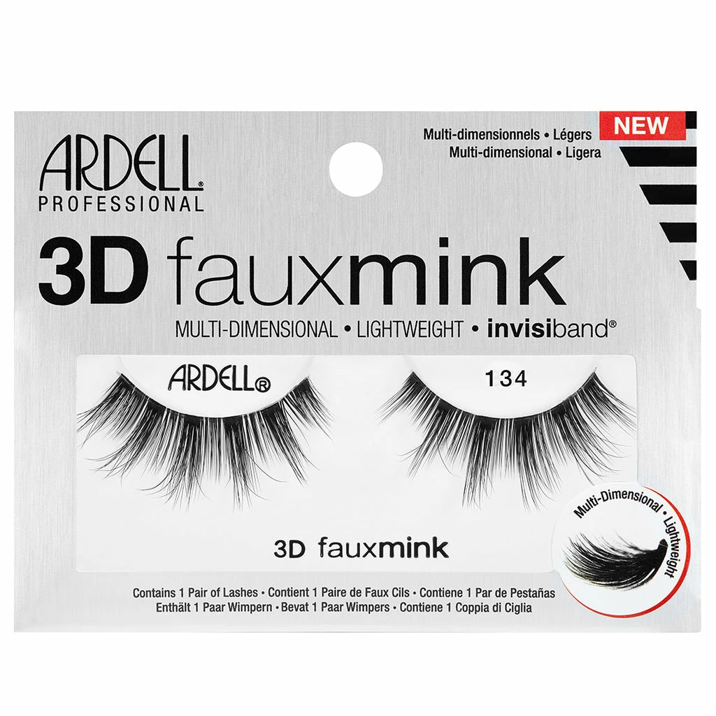 New Arrivals Ardell 3D Faux Mink Lashes Black 134 3 New Arrivals Ardell 3D Faux Mink Lashes Black 134