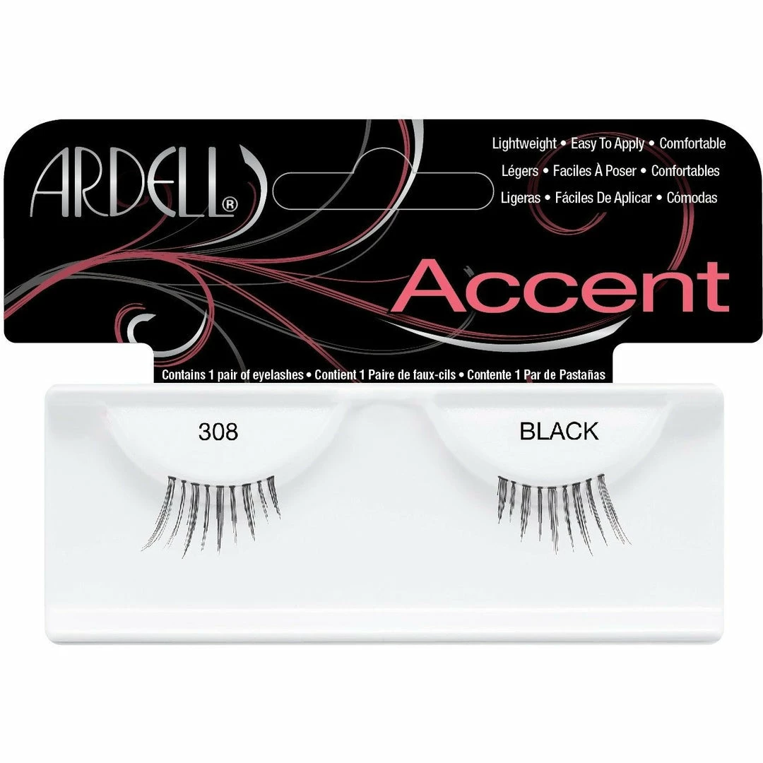 Ardell Accent Lashes 308 Black New Arrivals 3 Ardell Accent Lashes 308 Black New Arrivals