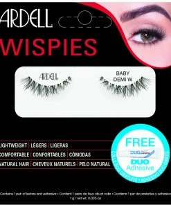Ardell Baby Demi Wispies Lashes Black (with DUO Glue) New Arrivals