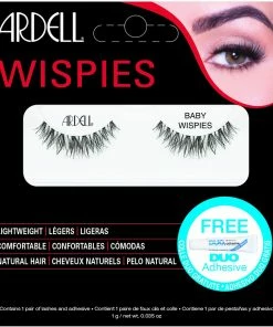 Ardell Baby Wispies Lashes Black (with DUO Glue) New Arrivals
