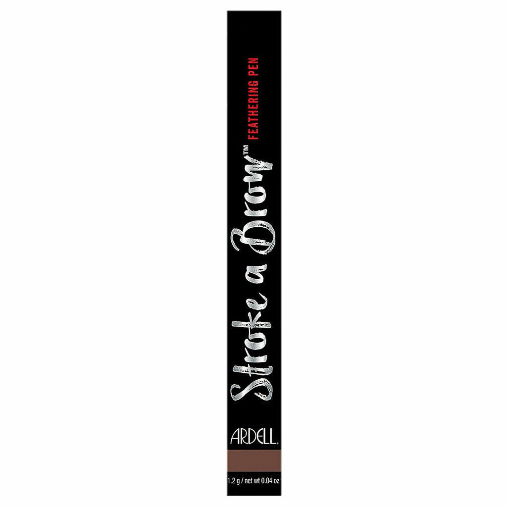 New Arrivals Ardell Beauty Stroke A Brow Feathering Pen - Medium Brown (1.2g) 6 New Arrivals Ardell Beauty Stroke A Brow Feathering Pen - Medium Brown (1.2g)