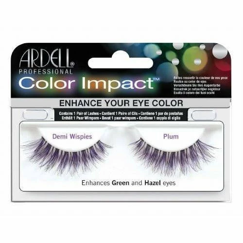 Ardell Color Impact Lashes Demi Wispies Plum New Arrivals 3 Ardell Color Impact Lashes Demi Wispies Plum New Arrivals