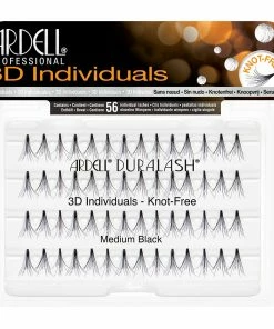 Ardell Duralash 3D Individuals Knot Free - Medium Black New Arrivals