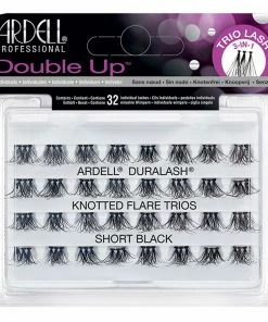 New Arrivals Ardell Duralash Double Up Knotted Flare Trios - Short Black