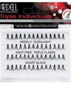 Ardell Duralash Knot Free Triple Flares - Short Black New Arrivals