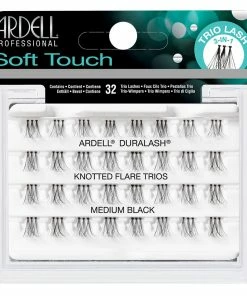 Ardell Duralash Soft Touch Knotted Flare Trios - Medium Black