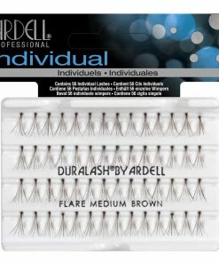 New Arrivals Ardell Duralash Flare Individual Lashes Medium Brown