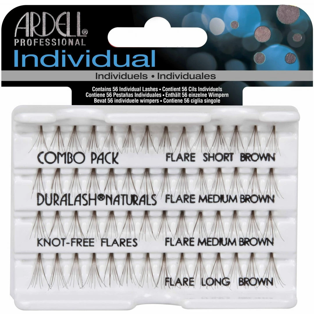 Ardell Duralash Naturals Individual Lashes Combo Brown 3 Ardell Duralash Naturals Individual Lashes Combo Brown
