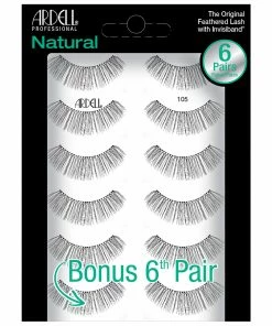Ardell Lashes 105 Multipack (6 Pairs)
