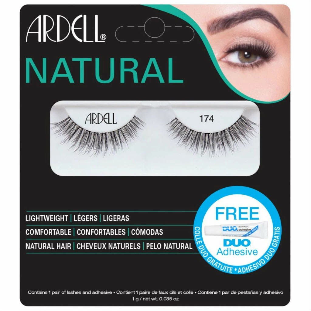 Ardell Lashes - 174 Black (with DUO Glue) New Arrivals 3 Ardell Lashes - 174 Black (with DUO Glue) New Arrivals