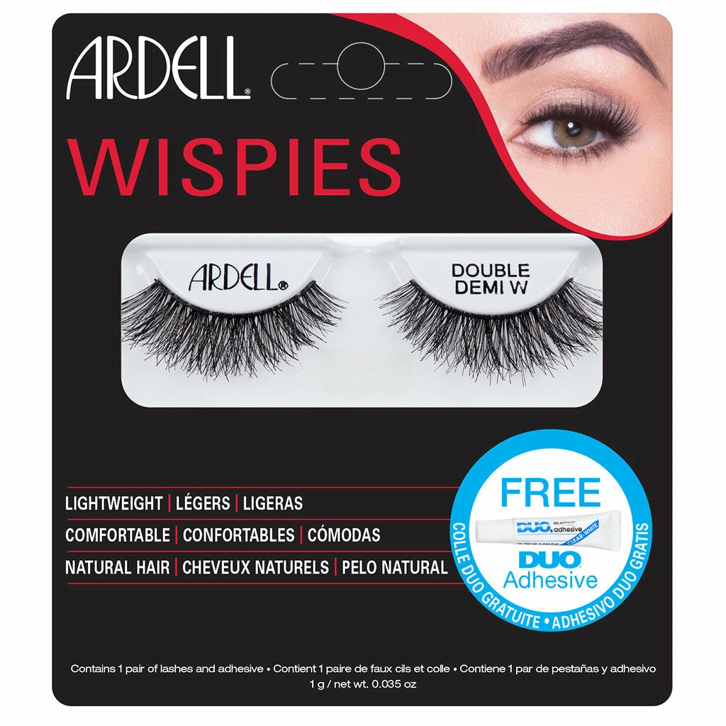 Ardell Double Demi Wispies Lashes (with DUO Glue) 3 Ardell Double Demi Wispies Lashes (with DUO Glue)