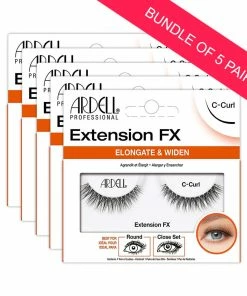 Ardell Lashes Extension FX - C Curl (BUNDLE OF 5 PAIRS)