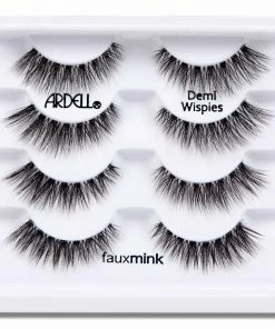 Ardell Faux Mink Lashes Black Demi Wispies Multipack (4 Pairs) New Arrivals