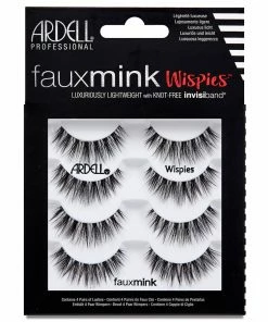 Ardell Faux Mink Lashes Black Wispies Multipack (4 Pairs)