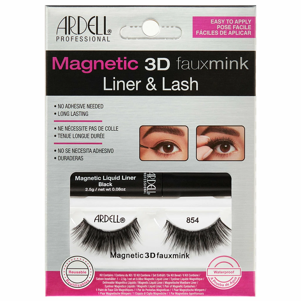 New Arrivals Ardell Magnetic 3D Faux Mink Lashes Liner And Lash Kit - 854 3 New Arrivals Ardell Magnetic 3D Faux Mink Lashes Liner And Lash Kit - 854