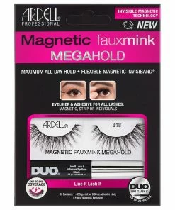 New Arrivals Ardell Magnetic Faux Mink Mega Hold Lashes Liner And Lash Kit - 818