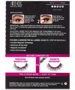 Ardell Magnetic Faux Mink Mega Hold Lashes Liner And Lash Kit - 820