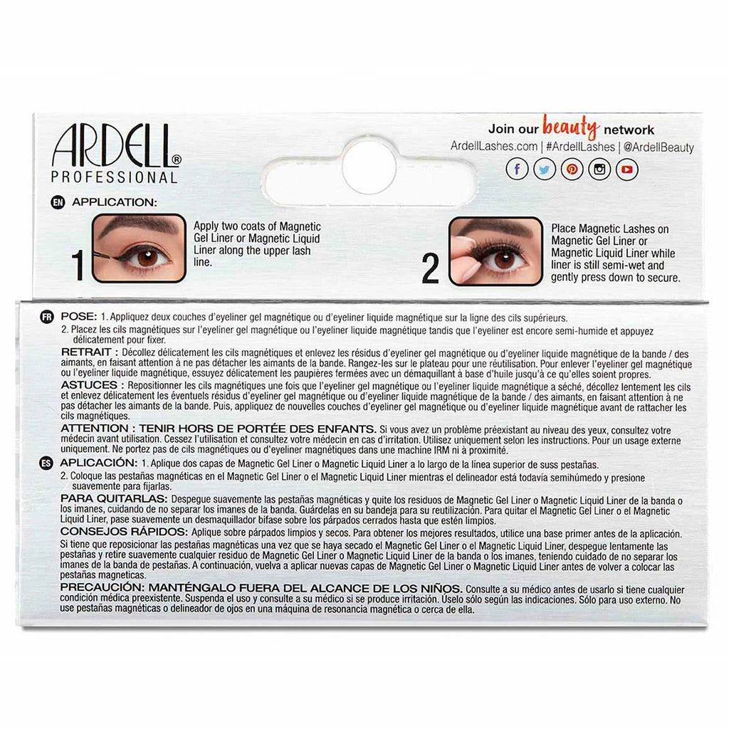 Ardell Magnetic Lashes 3D Faux Mink 854 New Arrivals 6 Ardell Magnetic Lashes 3D Faux Mink 854 New Arrivals