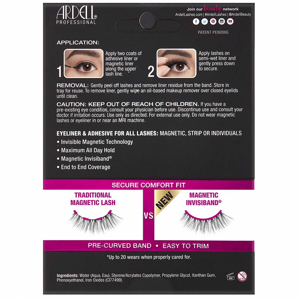 Ardell Magnetic Mega Hold Lashes Liner And Lash Kit - Demi Wispies New Arrivals 6 Ardell Magnetic Mega Hold Lashes Liner And Lash Kit - Demi Wispies New Arrivals