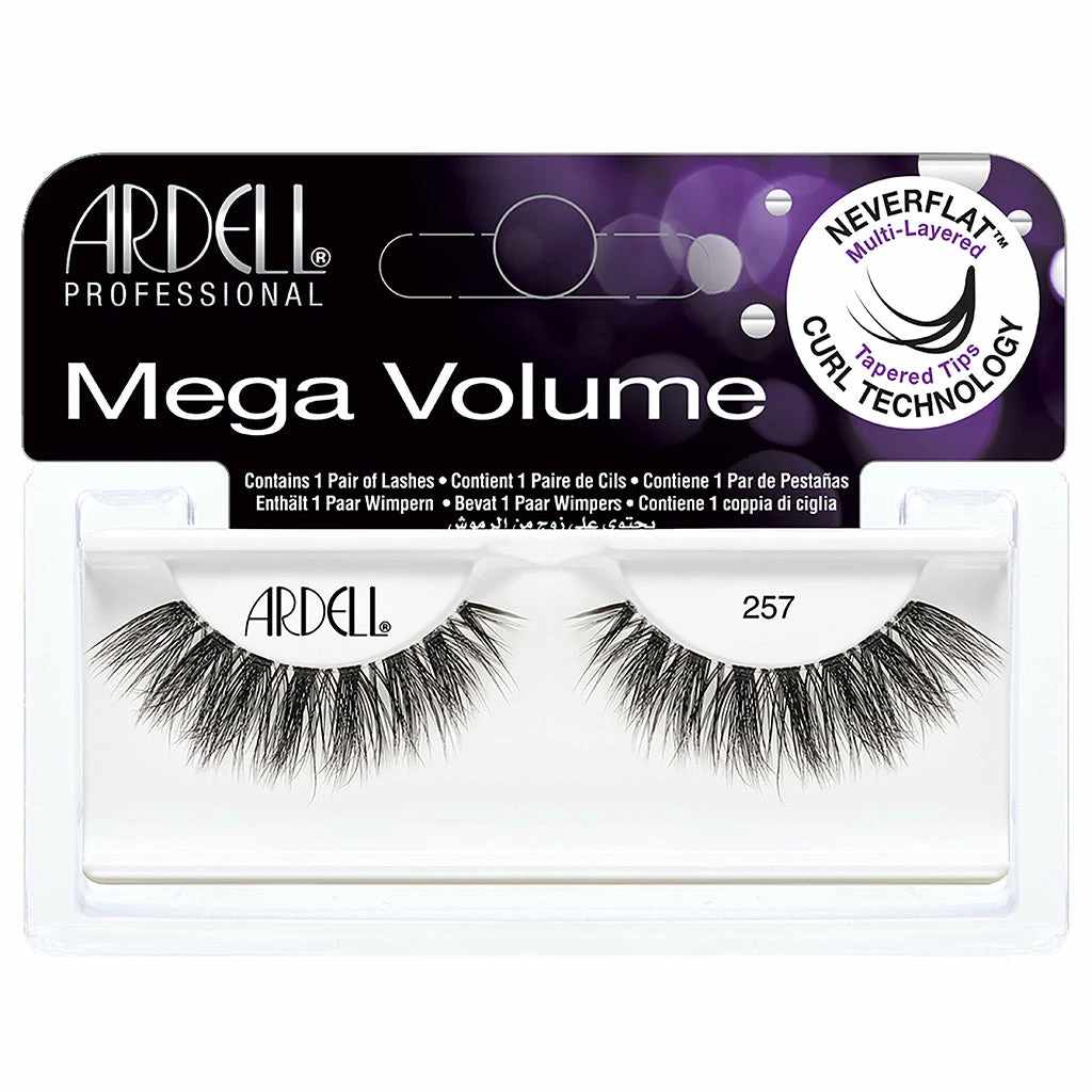 Ardell Mega Volume Lashes Black 257 3 Ardell Mega Volume Lashes Black 257