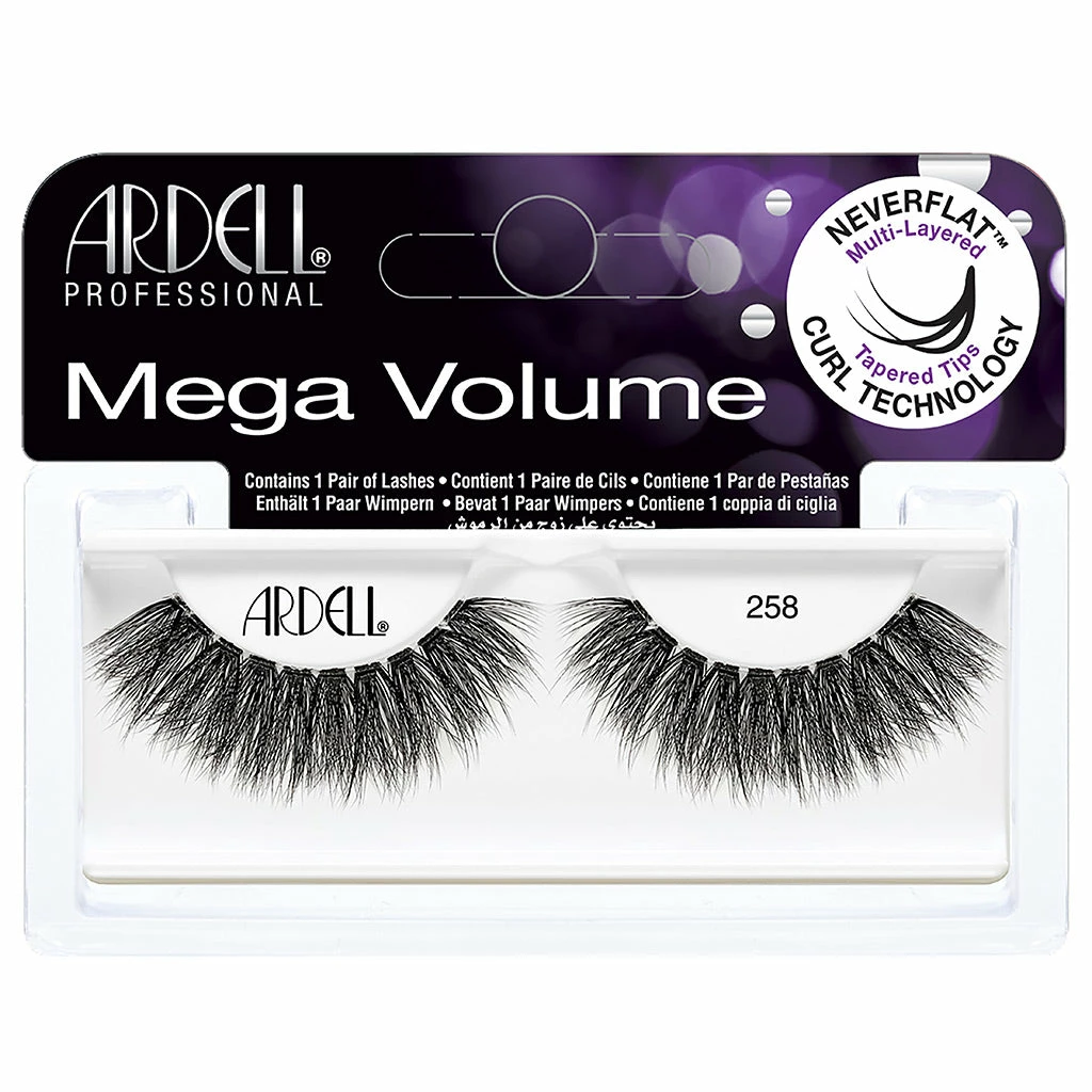 Ardell Mega Volume Lashes Black 258 New Arrivals 3 Ardell Mega Volume Lashes Black 258 New Arrivals