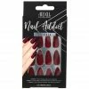 New Arrivals Ardell Nails Nail Addict Colored False Nails - Bordeaux
