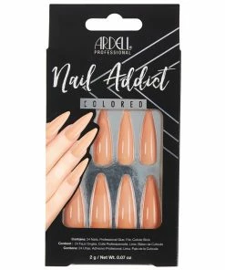 New Arrivals Ardell Nails Nail Addict Colored False Nails - Sorbet