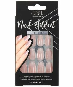 New Arrivals Ardell Nails Nail Addict French False Nails - French Fade