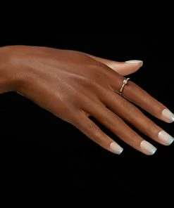 New Arrivals Ardell Nails Nail Addict French False Nails - French Glitter