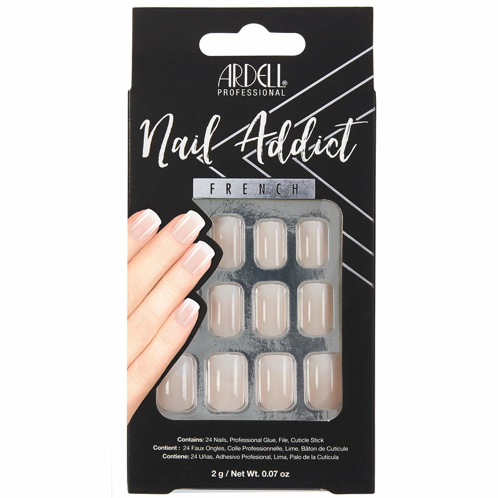 Ardell Nails Nail Addict French False Nails - Subtle French New Arrivals 3 Ardell Nails Nail Addict French False Nails - Subtle French New Arrivals