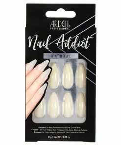 Ardell Nails Nail Addict Natural False Nails - Natural Ballerina Long New Arrivals