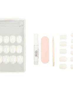 New Arrivals Ardell Nails Nail Addict Natural False Nails - Natural Squared