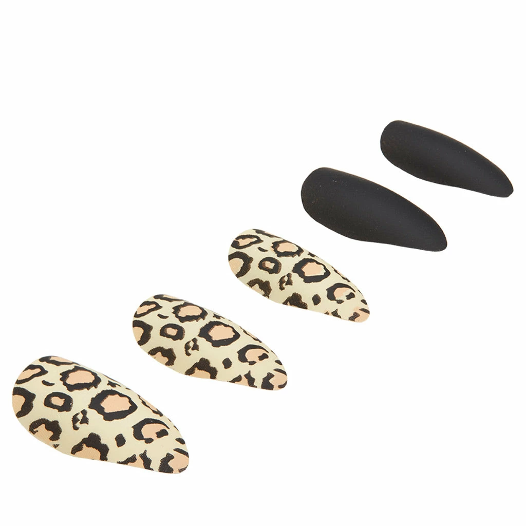 New Arrivals Ardell Nails Nail Addict Premium False Nails - Black Leopard 4 New Arrivals Ardell Nails Nail Addict Premium False Nails - Black Leopard