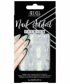 New Arrivals Ardell Nails Nail Addict Premium False Nails - Holographic Glitter
