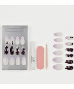 Ardell Nails Nail Addict Premium False Nails - Marble Purple Ombre New Arrivals