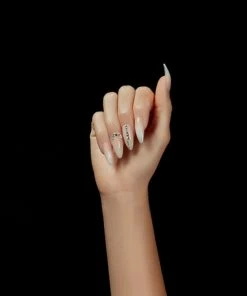 Ardell Nails Nail Addict Premium False Nails - Nude Light Crystals