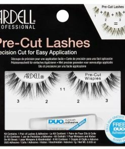 Ardell Pre-Cut Wispies Lashes Black (with DUO Glue) New Arrivals