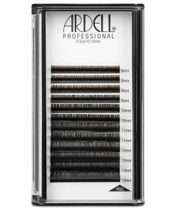 Ardell Professional D Curl Black Individual Lash Extensions 0.15, Assorted Length (8, 9, 10, 11, 12, 13mm) Best Sellers
