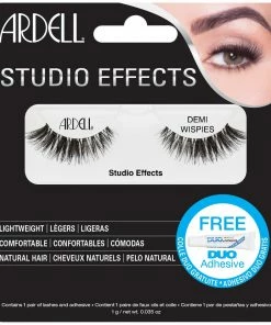 New Arrivals Ardell Studio Effects Demi Wispies Lashes Black (with DUO Glue)