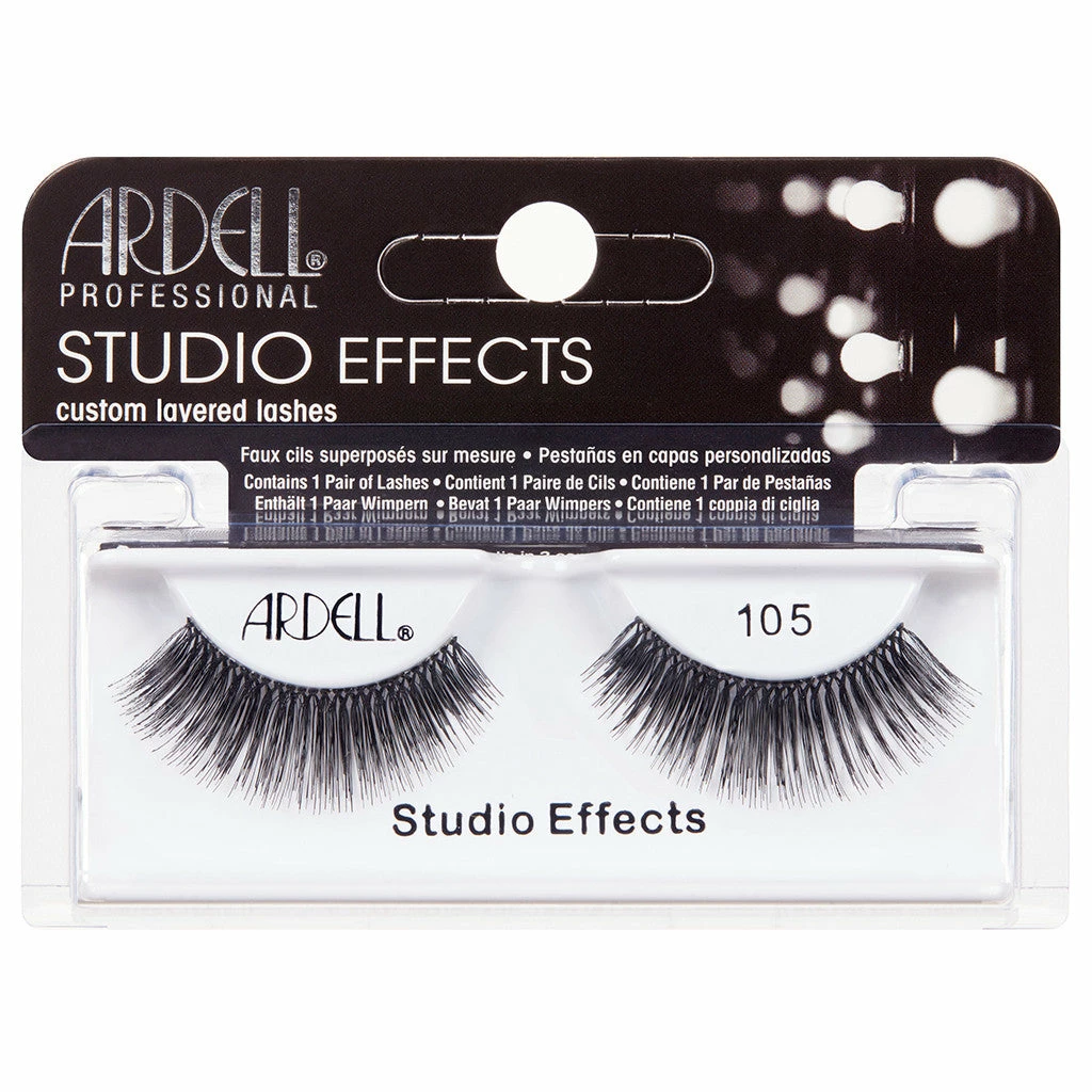 Ardell Studio Effects Lashes Black 105 New Arrivals 3 Ardell Studio Effects Lashes Black 105 New Arrivals