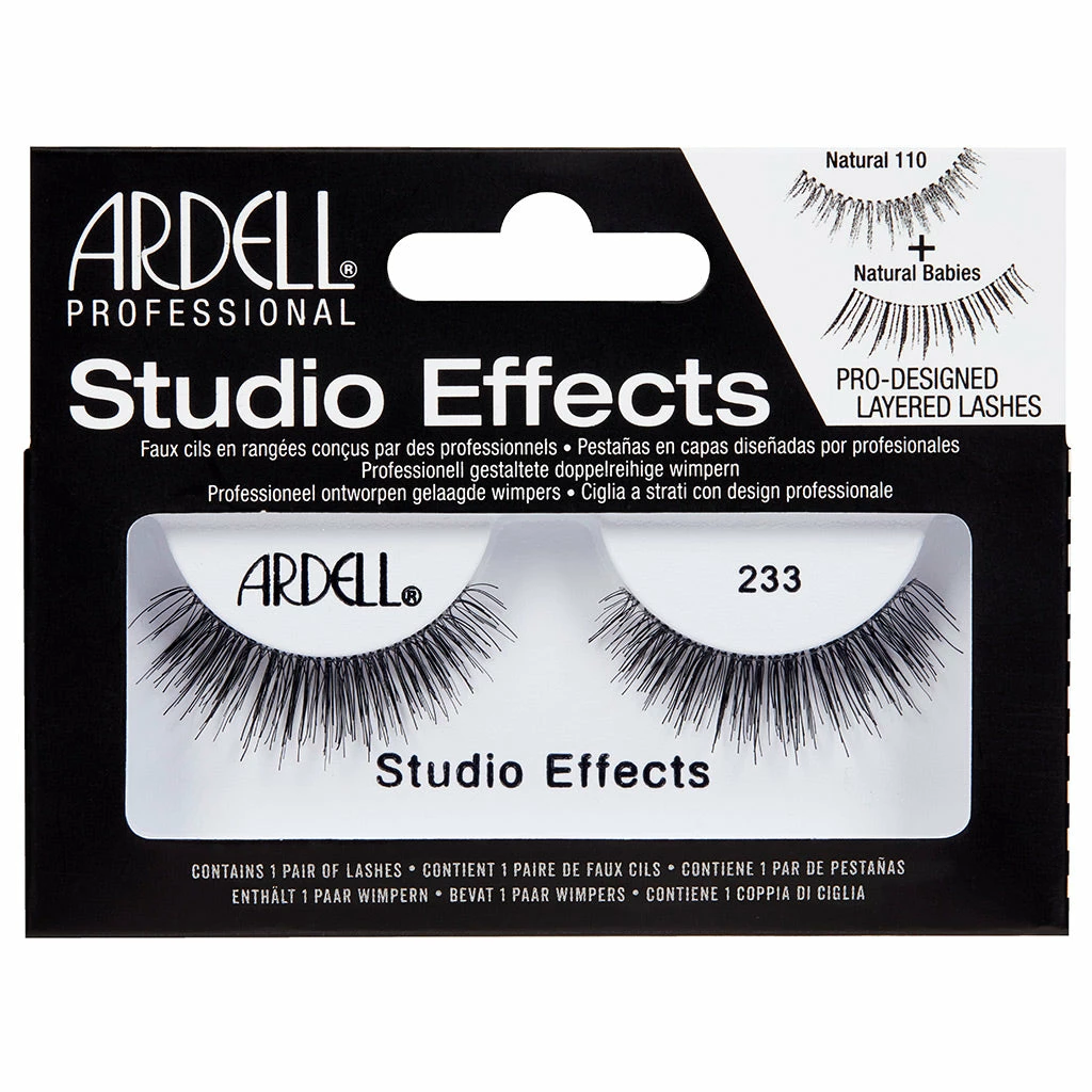 New Arrivals Ardell Studio Effects Lashes Black 233 3 New Arrivals Ardell Studio Effects Lashes Black 233
