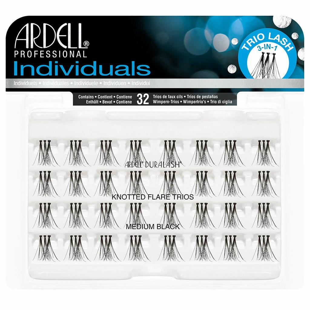 Ardell Duralash Knotted Flare Trio Lashes - Medium Black New Arrivals 3 Ardell Duralash Knotted Flare Trio Lashes - Medium Black New Arrivals