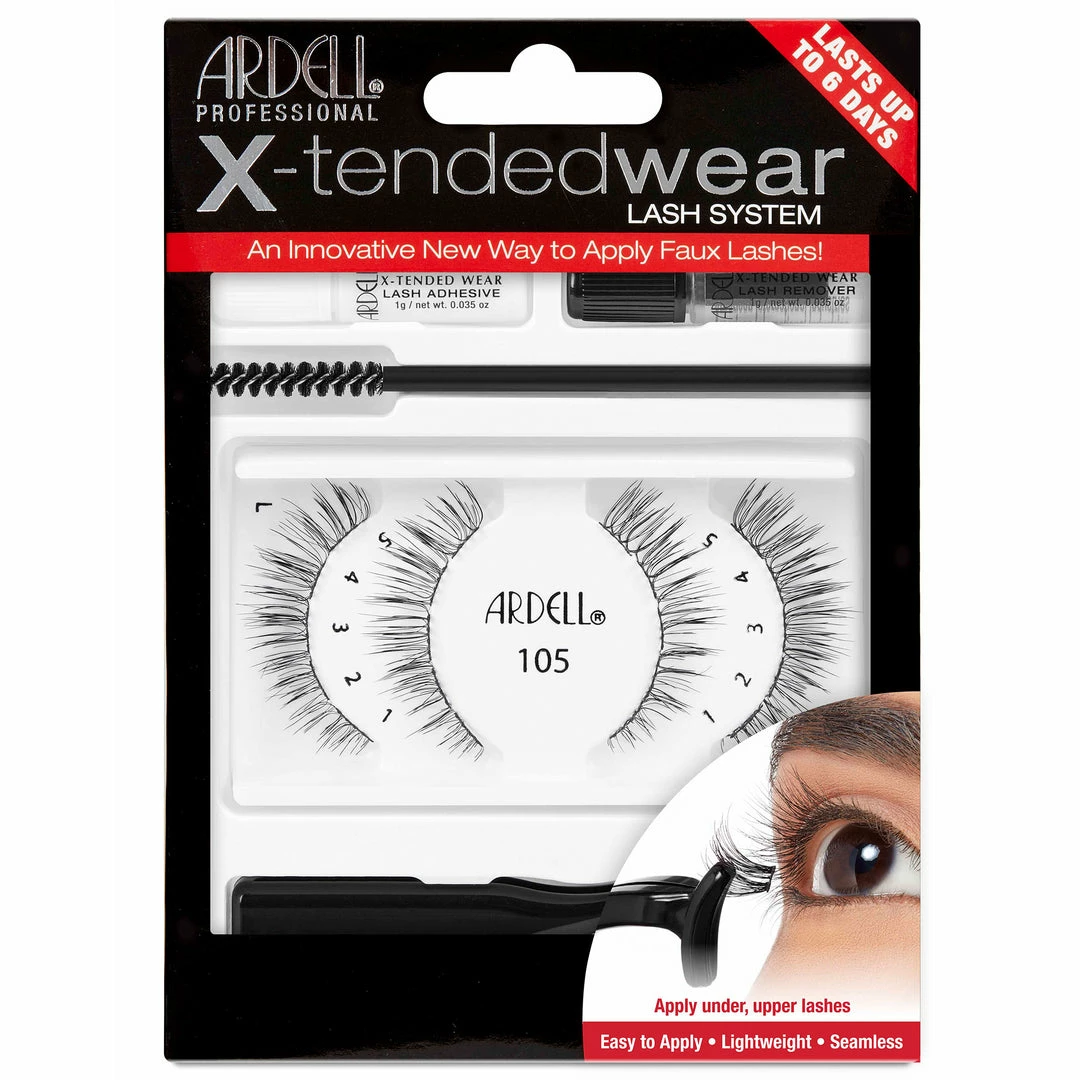 Ardell X-tended Wear Lash System - 105 New Arrivals 3 Ardell X-tended Wear Lash System - 105 New Arrivals