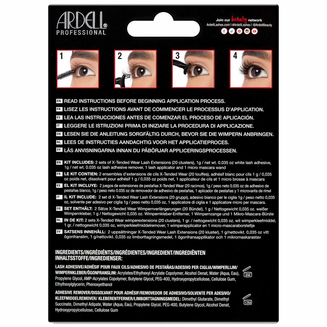 Ardell X-tended Wear Lash System - 105 New Arrivals 5 Ardell X-tended Wear Lash System - 105 New Arrivals