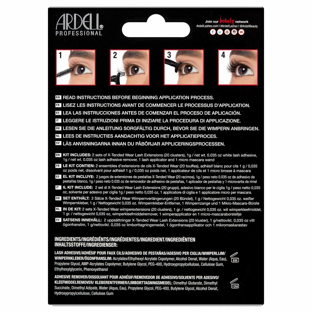 Ardell X-tended Wear Lash System - 110 5 Ardell X-tended Wear Lash System - 110