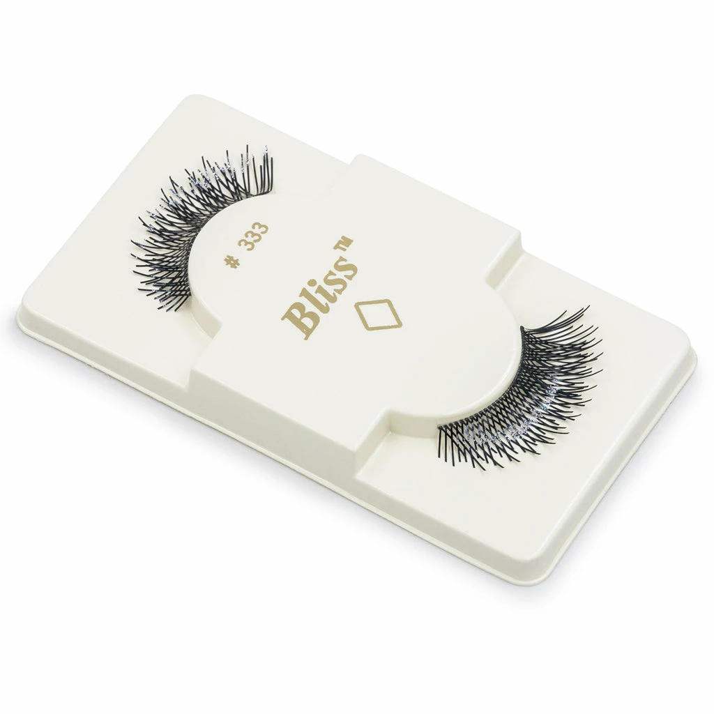 New Arrivals Bliss Eyelashes #333 (Black Tinsel) 6 New Arrivals Bliss Eyelashes #333 (Black Tinsel)