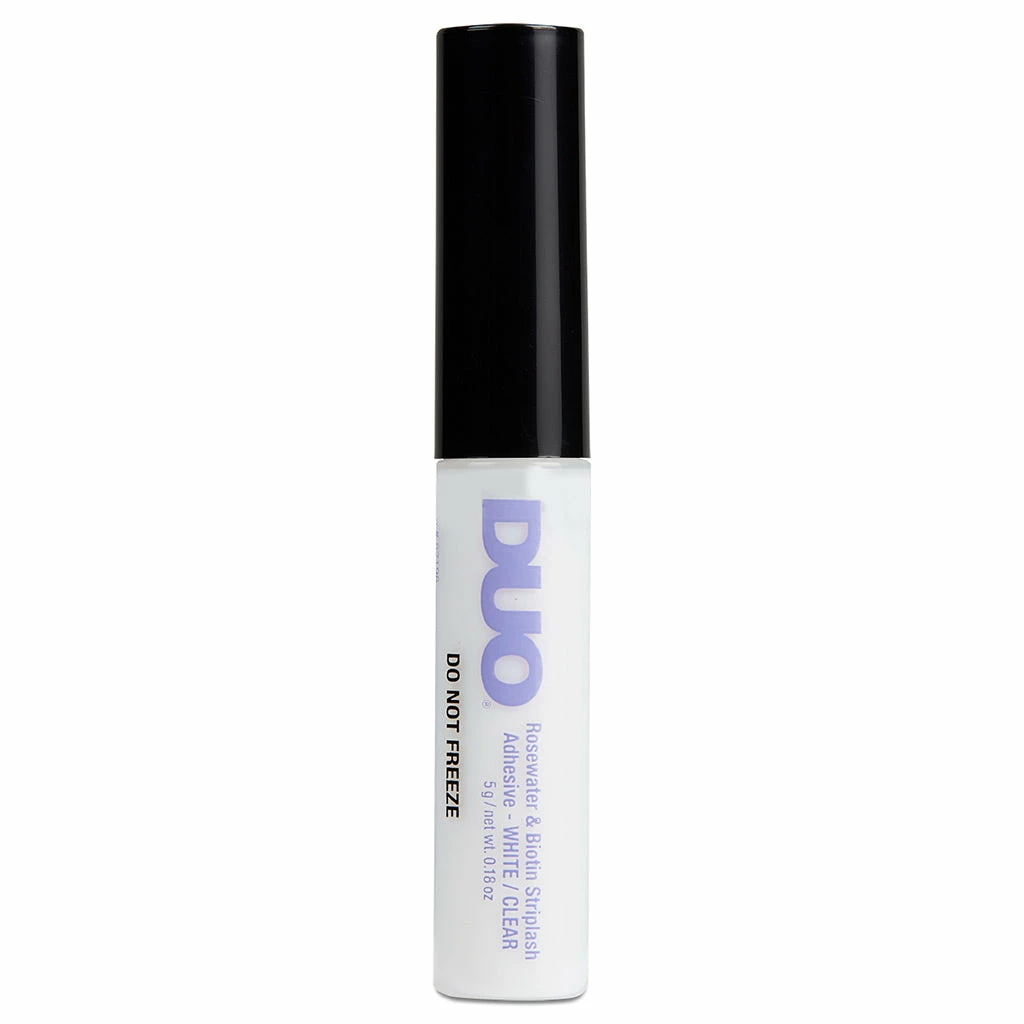 DUO Brush-on Rosewater & Biotin Strip Lash Adhesive White/Clear (5g) 7 DUO Brush-on Rosewater & Biotin Strip Lash Adhesive White/Clear (5g)