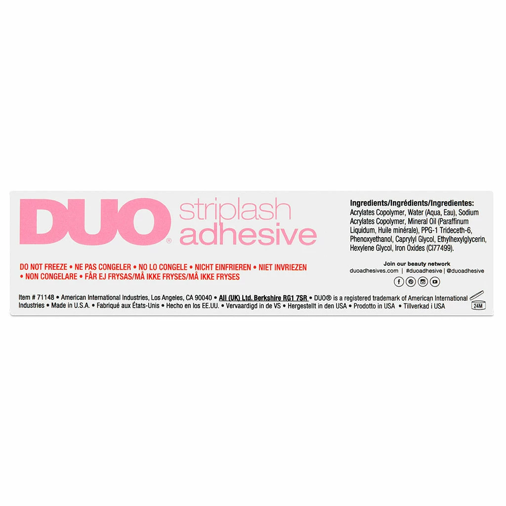 New Arrivals DUO Quick Set Strip Lash Adhesive Dark Tone (14g) 5 New Arrivals DUO Quick Set Strip Lash Adhesive Dark Tone (14g)