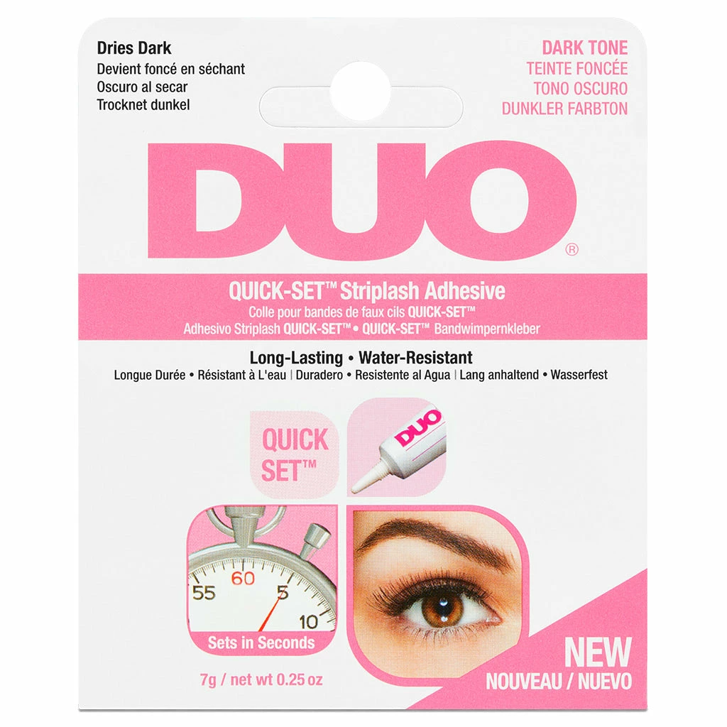 DUO Quick Set Strip Lash Adhesive Dark Tone (7g) New Arrivals 3 DUO Quick Set Strip Lash Adhesive Dark Tone (7g) New Arrivals